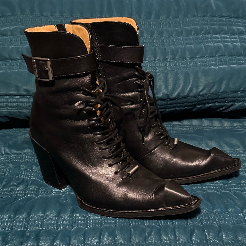 🔴SOLD🔴 Fluevog Cubist Cupcake • Swordfish 8.5